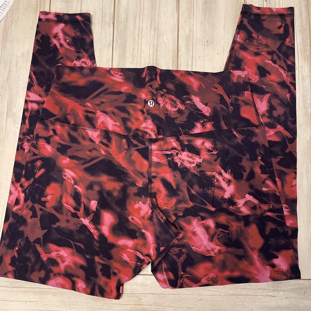 Lululemon Align High Rise Pant 28" Intensity Pink Blossom - Picture 4 of 5
